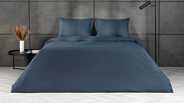 Комплект постельного белья без простыни Comfort Cotton (Комфорт Коттон) Синий